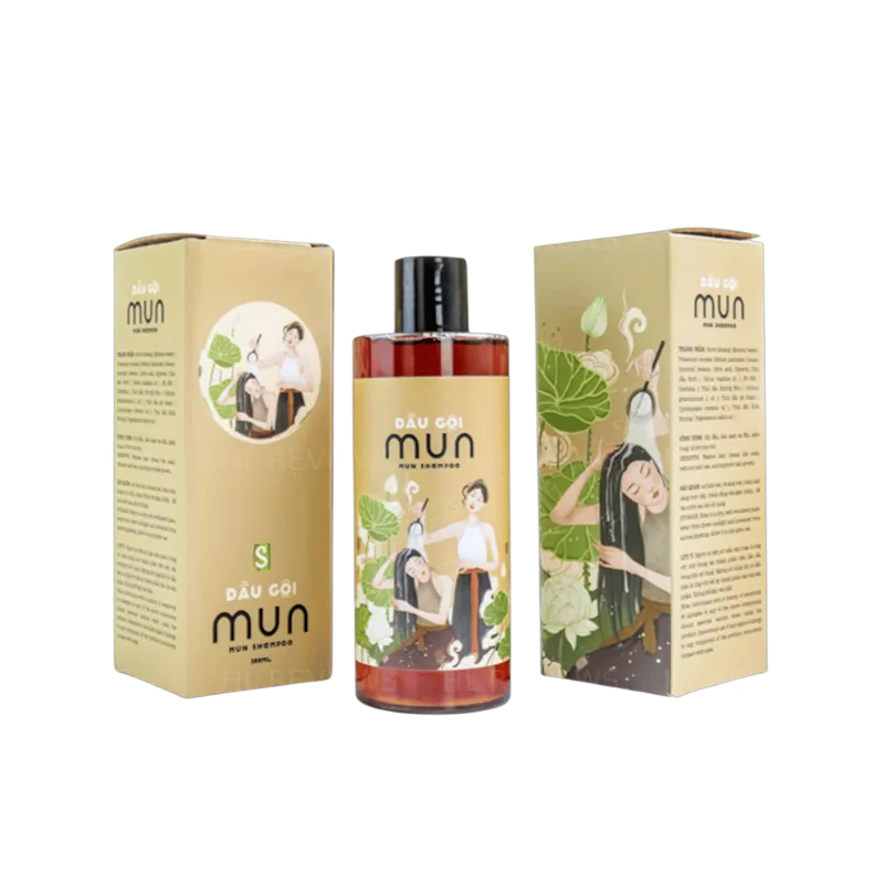 Dầu gội MUN dưỡng tóc, hỗ trợ giảm gãy rụng tóc - HTXSinh Dược