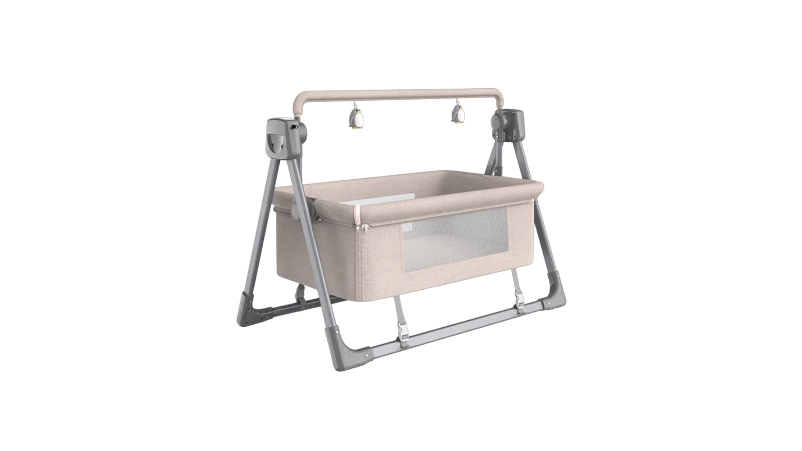 Nôi điện cho bé, nôi điện tự động, có điều khiển từ xa, kết nối bluetooth