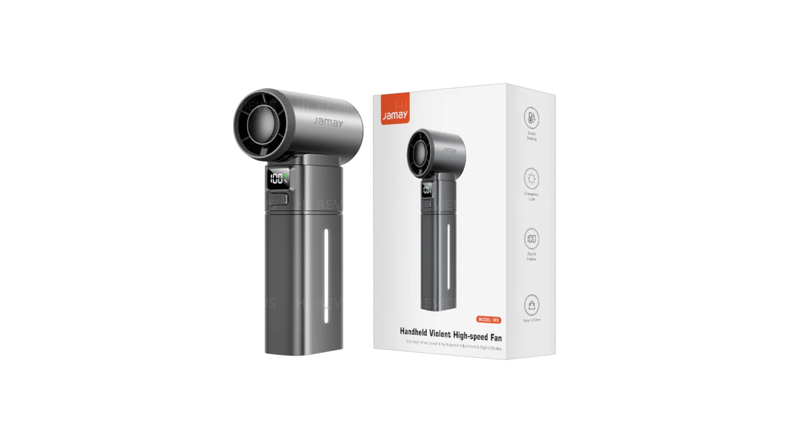 Quạt cầm tay bạo lực JAMAY VF3